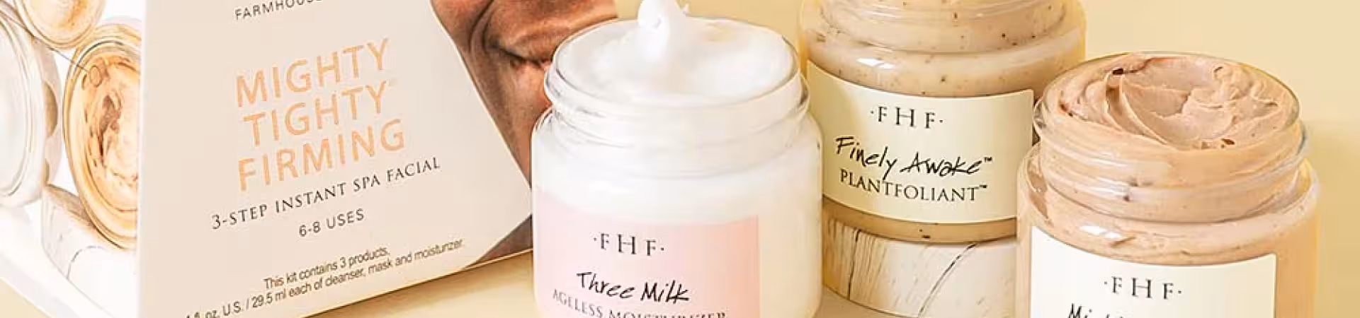 Farmhouse Fresh face masks and body products